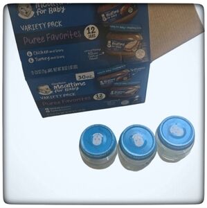 Gerber EMPTY Baby Food Jars-Lot of 12-2.5 oz Jars